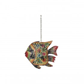 Statua Decorativa Home ESPRIT Multicolore Pesce 80 X 12 X 60 cm