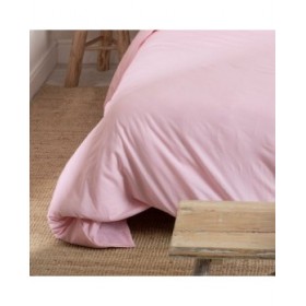 Copripiumino HappyFriday Basic Rosa chiaro 200 x 200 cm