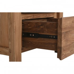 Mobile Aggiuntivo Home ESPRIT Naturale teak 60 x 40 x 190 cm