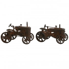 Statua Decorativa Home ESPRIT Bronce Vintage 26 x 14 x 17,5 cm (2 Unità)