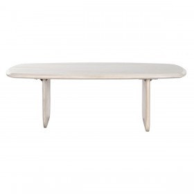 Tavolino da Caffè Home ESPRIT Bianco 137 x 76 x 45 cm