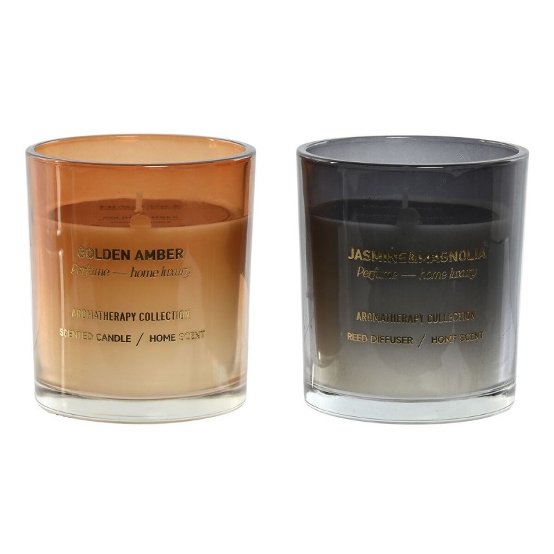 Candela Profumata Home ESPRIT Gelsomino Moderno (2 Unità)