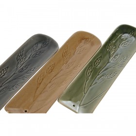 Supporto Home ESPRIT Gres 5,8 x 1,5 x 21,8 cm (3 Unità)