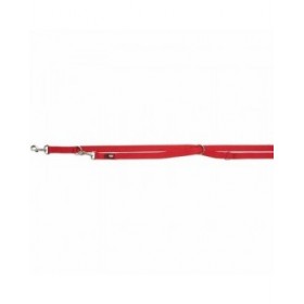 Guinzaglio regolabile per cane Trixie Rosso XS/S