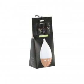 Diffusore di Oli Essenziali Home ESPRIT Città 10 ml (4 Pezzi)