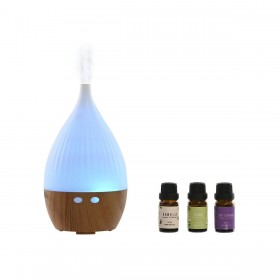 Diffusore di Oli Essenziali Home ESPRIT Città 10 ml (4 Pezzi)