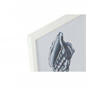 Quadro Home ESPRIT Azzurro Bianco Mediterraneo 35 x 2 x 35 cm (4 Unità)