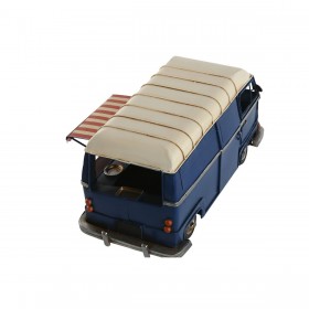 Statua Decorativa Home ESPRIT Azzurro Rosso Beige Vintage 33 x 17 x 16 cm (2 Unità)
