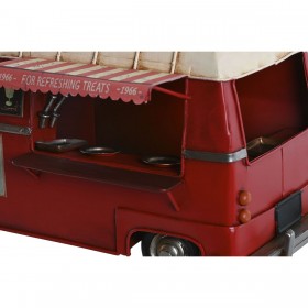 Statua Decorativa Home ESPRIT Azzurro Rosso Beige Vintage 33 x 17 x 16 cm (2 Unità)