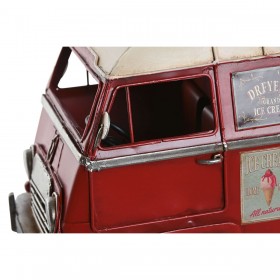 Statua Decorativa Home ESPRIT Azzurro Rosso Beige Vintage 33 x 17 x 16 cm (2 Unità)