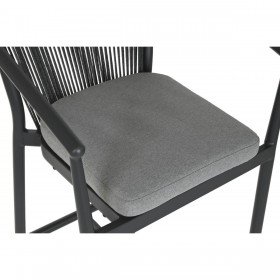Sgabello Home ESPRIT Alluminio rattan sintetico 57 x 61 x 108 cm