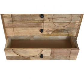 Cassettiera Home ESPRIT Marrone Moderno 82 x 35 x 71 cm