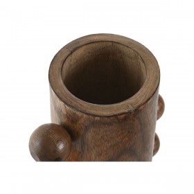 Vaso Home ESPRIT Legno di mango 10 x 10 x 28 cm