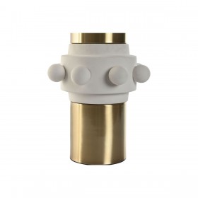 Lampada da tavolo Home ESPRIT Bianco Dorato 50 W 220 V