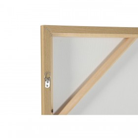 Quadro Home ESPRIT Bianco Beige Palme Tropicale 100 x 4 x 140 cm (2 Unità)