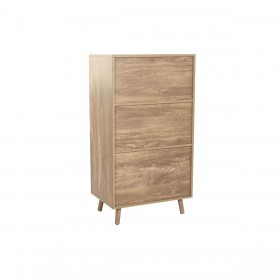 Armadio Home ESPRIT Marrone Dorato Legno Legno MDF 60 x 40 x 110 cm