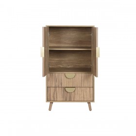 Armadio Home ESPRIT Marrone Dorato Legno Legno MDF 60 x 40 x 110 cm