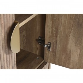 Armadio Home ESPRIT Marrone Dorato Legno Legno MDF 60 x 40 x 110 cm