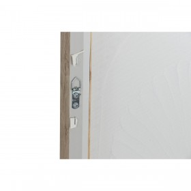 Quadro Home ESPRIT Bianco Crema Mediterraneo 40 x 3 x 40 cm (4 Unità)