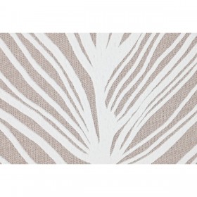 Quadro Home ESPRIT Bianco Naturale Foglia della pianta Scandinavo 83 x 4,5 x 83 cm (2 Unità)