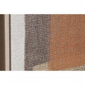 Quadro Home ESPRIT Marrone Beige Arancio Naturale Astratto Città (2 Unità)