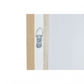 Quadro Home ESPRIT Marrone Beige Arancio Naturale Astratto Città (2 Unità)