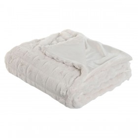 Coperta Home ESPRIT Beige 220 x 240 x 1 cm