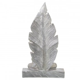 Statua Decorativa Alexandra House Living Marrone Argentato Acrilico Plastica Melammina Buddha 15 x 7 x 27 cm