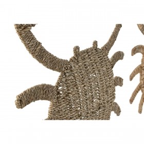 Decorazione da Parete Home ESPRIT Naturale Mediterraneo 55 x 5 x 53 cm (2 Unità)