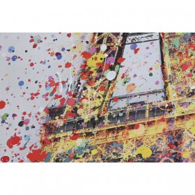 Quadro Home ESPRIT Parigi New York Loft 62,5 x 3,5 x 122,5 cm (2 Unità)