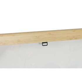 Quadro Home ESPRIT Azzurro Bianco Beige Romantico Vaso 60 x 3,5 x 60 cm (2 Unità)