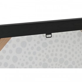 Quadro Home ESPRIT Bianco Nero Astratto Moderno Laccato 60 x 3,5 x 80 cm (2 Unità)