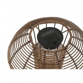 Lampada ad energia solare Home ESPRIT Marrone 30 x 30 x 50 cm