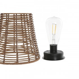 Lampada ad energia solare Home ESPRIT Marrone 30 x 30 x 50 cm