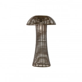 Lampada ad energia solare Home ESPRIT Marrone 30 x 30 x 50 cm