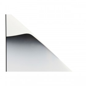 Quadro Home ESPRIT Bianco Nero Astratto Moderno 80 x 3,5 x 80 cm (2 Unità)
