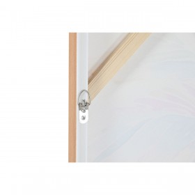 Quadro Home ESPRIT Palme Tropicale 80 x 3,5 x 80 cm (2 Unità)