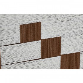 Quadro Home ESPRIT Bianco Marrone Beige Moderno Città 50 x 3 x 50 cm (2 Unità)