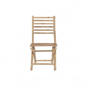 Sedia da giardino Home ESPRIT Marrone Bambù 45 x 55 x 95 cm
