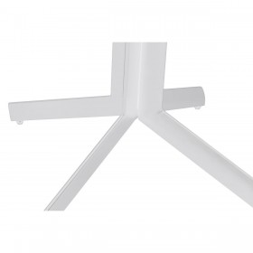 Tavolo con 2 sedie Home ESPRIT Bianco Metallo polipropilene 60 x 60 x 102 cm