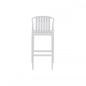 Tavolo con 2 sedie Home ESPRIT Bianco Metallo polipropilene 60 x 60 x 102 cm