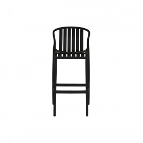 Tavolo con 2 sedie Home ESPRIT Nero Metallo polipropilene 60 x 60 x 102 cm