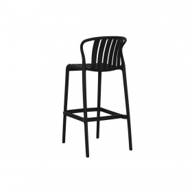 Tavolo con 2 sedie Home ESPRIT Nero Metallo polipropilene 60 x 60 x 102 cm
