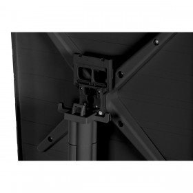 Tavolo da Pranzo Home ESPRIT Nero Metallo polipropilene 70 x 70 x 75 cm