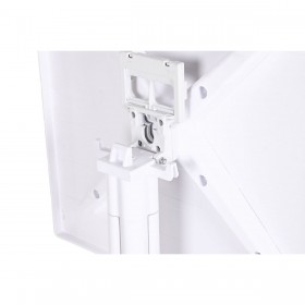 Tavolo da Pranzo Home ESPRIT Bianco Metallo polipropilene 70 x 70 x 75 cm