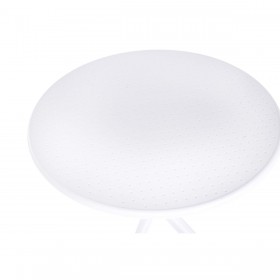 Tavolo da Pranzo Home ESPRIT Bianco Metallo polipropilene 80 x 80 x 75 cm