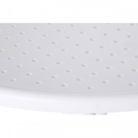 Tavolo da Pranzo Home ESPRIT Bianco Metallo polipropilene 80 x 80 x 75 cm