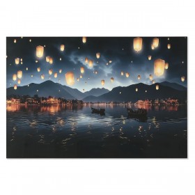 Quadro Home ESPRIT Stampato 150 x 0,4 x 100 cm