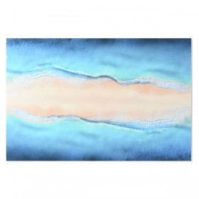 Quadro Home ESPRIT Azzurro Beige Stampato 150 x 0,4 x 100 cm