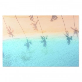 Quadro Home ESPRIT Azzurro Beige Stampato 150 x 0,4 x 100 cm